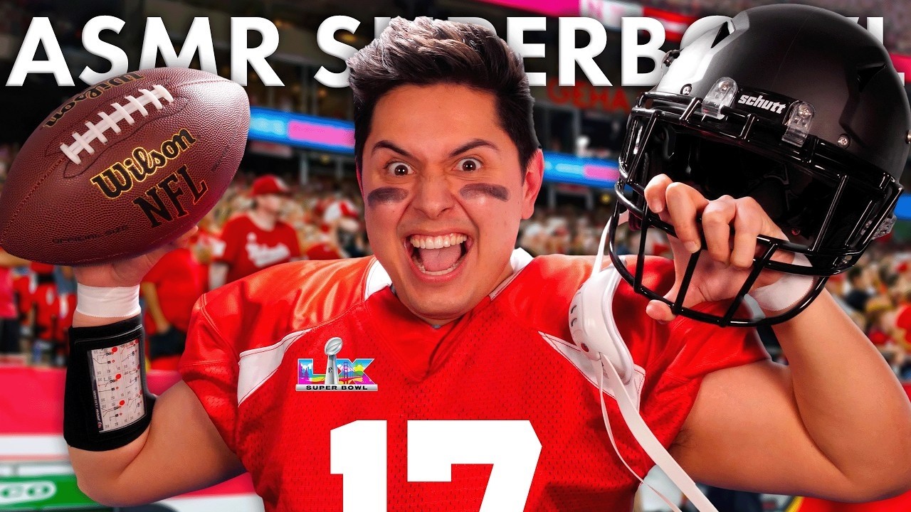 Superbowl LX ASMR Roleplay | Football Captain Pep Talk & MORE