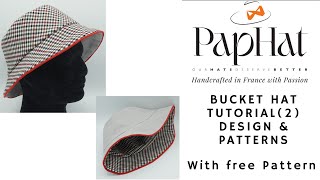 Bucket Hat Tutorial (2) Create Your Bucket Hat Pattern