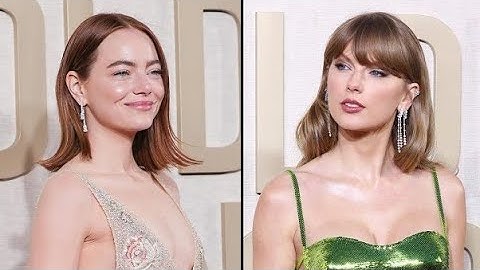 Emma Stone Jokingly Calls Taylor Swift an ‘Asshole’ Backstage at Golden Globes