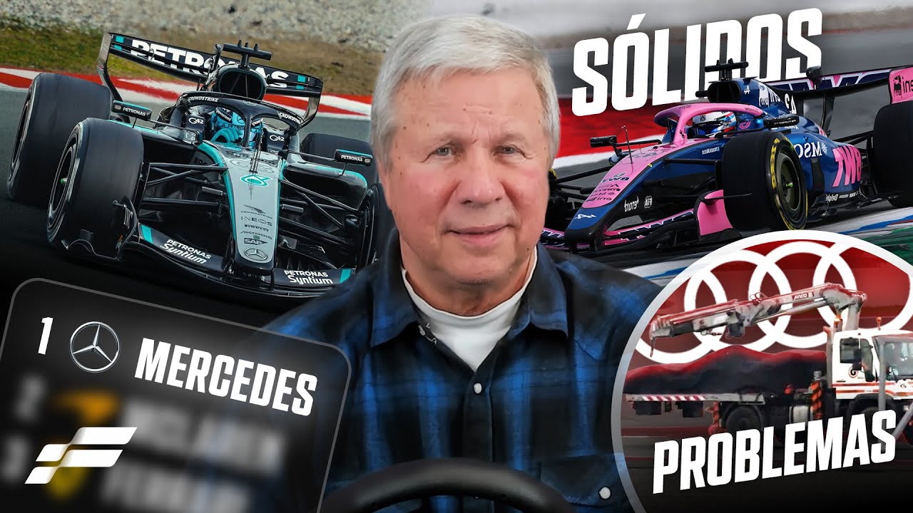 MERCEDES MARCA EL RITMO ⏱️ ALPINE SÓLIDO | PROBLEMAS EN AUDI Y MÁS EQUIPOS | TEST F1 BARCELONA DÍA 3