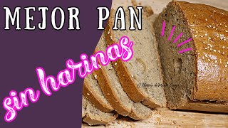 MEJOR PAN SIN HARINAS/CETOGENICO/SIN GLUTEN/SIN AZÚCAR/SIN LACTEOS/BAJO EN CARBOHIDRATOS/KETO BREAD