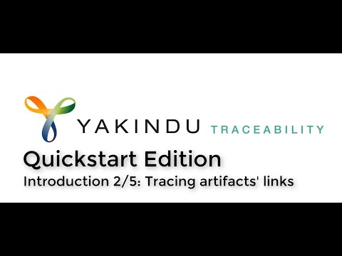 YAKINDU Traceability Quickstart (2/5) - Tracing links