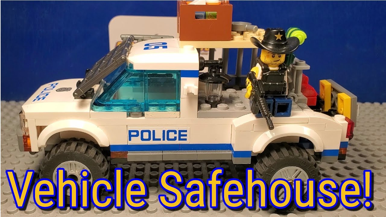 to Prepare a LEGO Zombie Vehicle Safehouse!