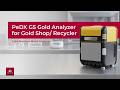 XRF Gold Analyzer PeDX G5: Suitable for Gold Shops, Jewelry Stores, and Pawnshops | Torontech