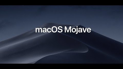 Impressions & Quick Look at MacOS Mojave