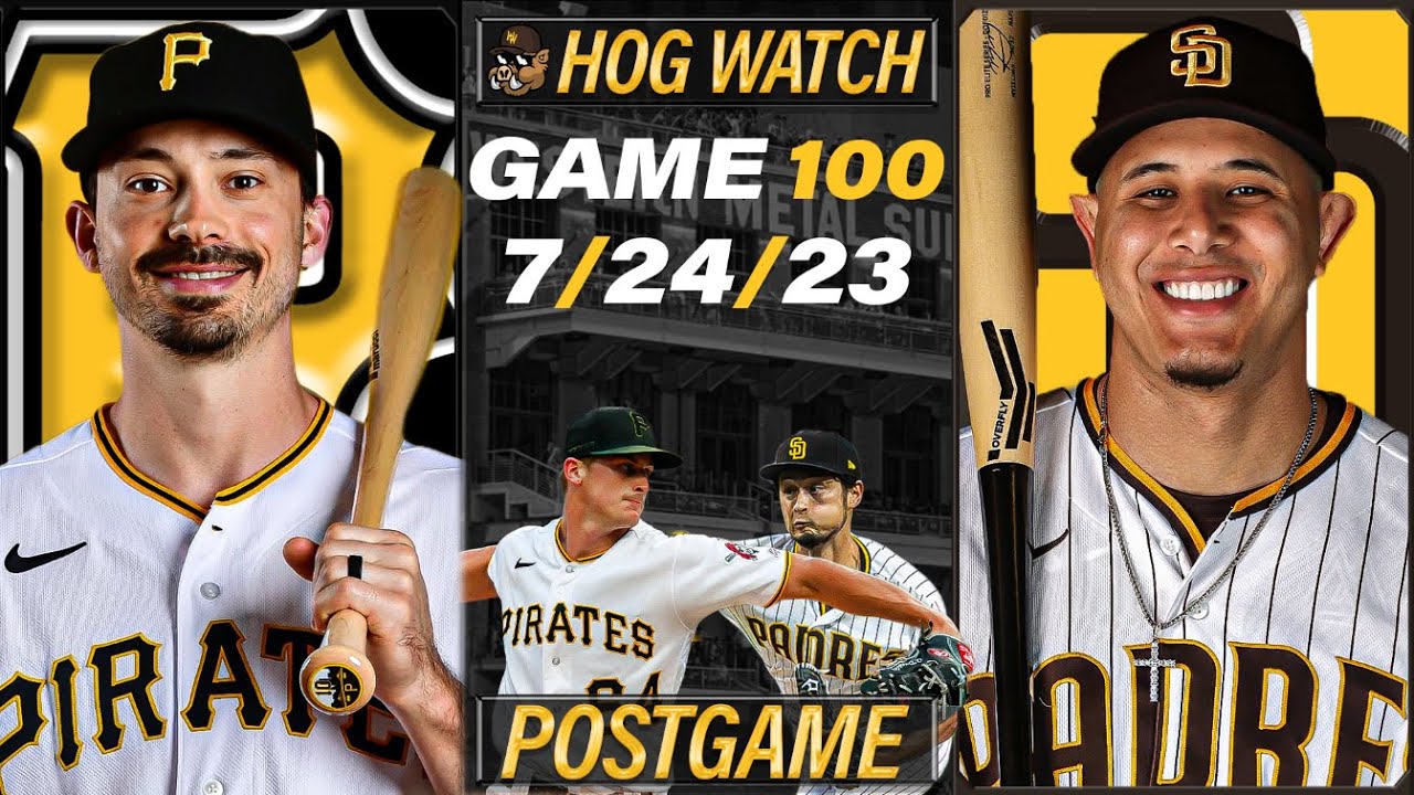 San Diego Padres vs Pittsburgh Pirates POSTGAME Show (7/24)