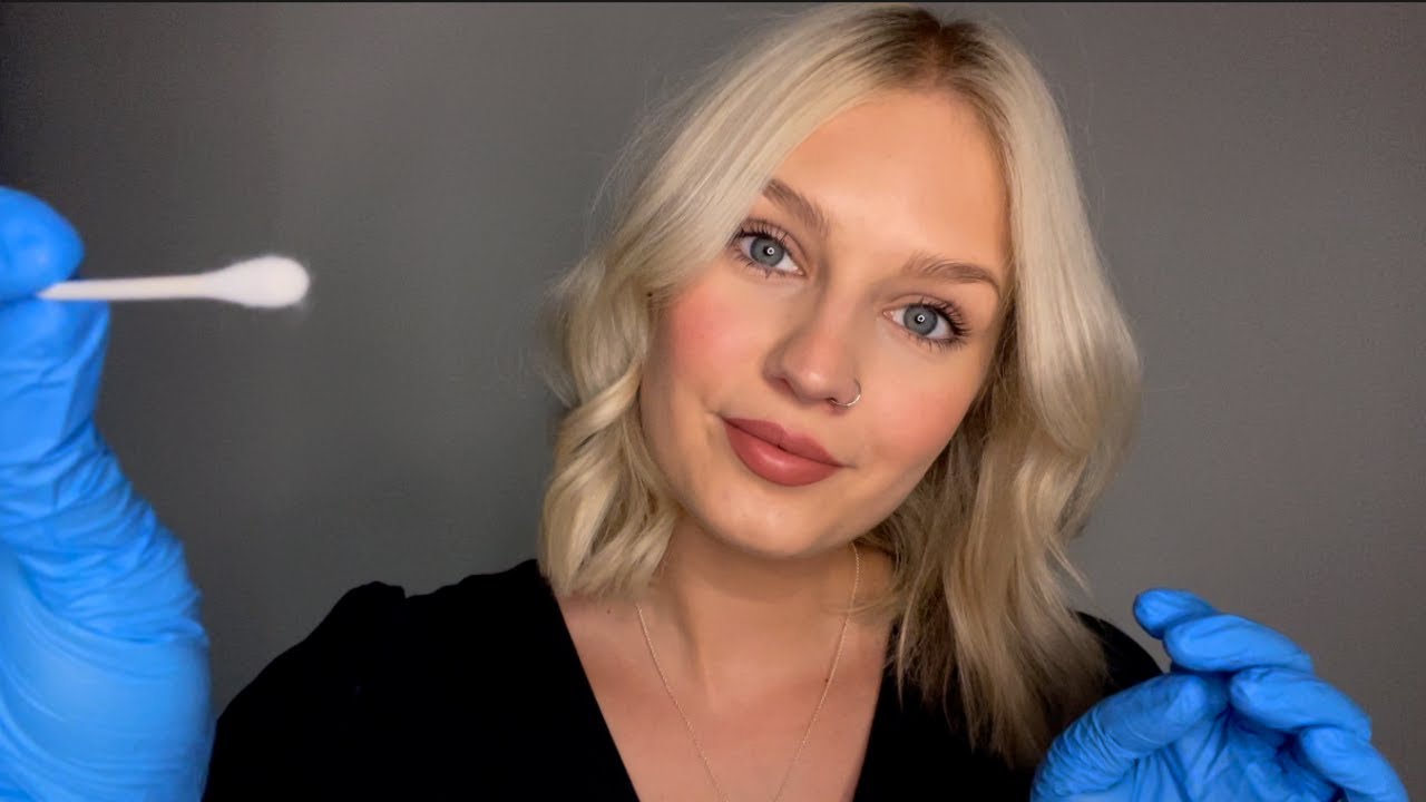 ASMR Ear Cleaning & Hearing Test Roleplay | Audiometry Beep Test, Tuning Fork, Up Close Whispers