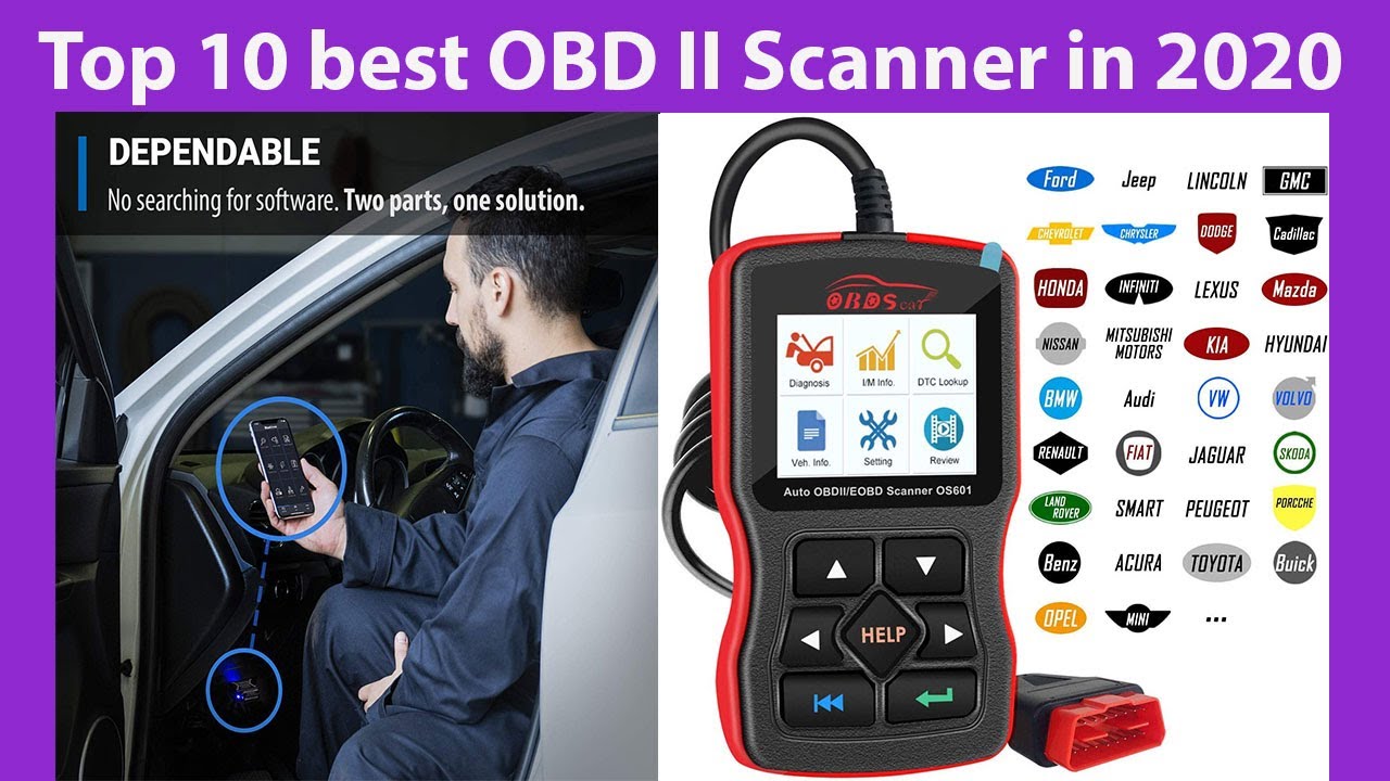  OBDScar OS601 OBD2 Scanner Diagnostic Tool Code Reader