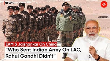 “Opposition Deliberately Misrepresenting Situation On China”: EAM S Jaishankar