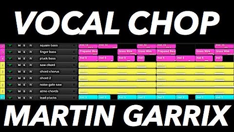 Vocal Chop Melody like Martin Garrix in Logic Pro X