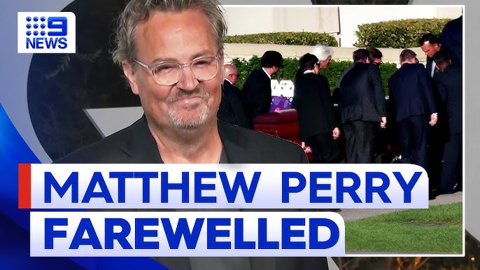 Because you were there for me too Fans of Matthew Perry leave flowers  outside iconic Friends 'apartment' in NYC - as wellwishers place tributes  outside the LA home where he was found