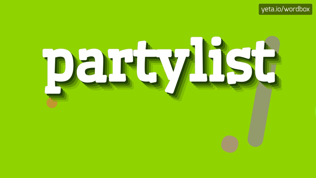 Partylist Name Ideas For Yes O Partylist Name Ideas For Yes O