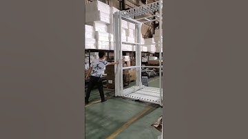 CT001-Large marble slab sliding display rack #displaystand #marble #quartz #exhibition #interior