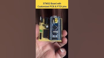 STM32 board with FTDI connector #stm32 #arduino