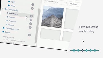 WordPress Organize media library and uploads in folders / categories