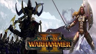 Segwo vs GrimJim666. Total War: Warhammer2 Chaos and Dark Elves