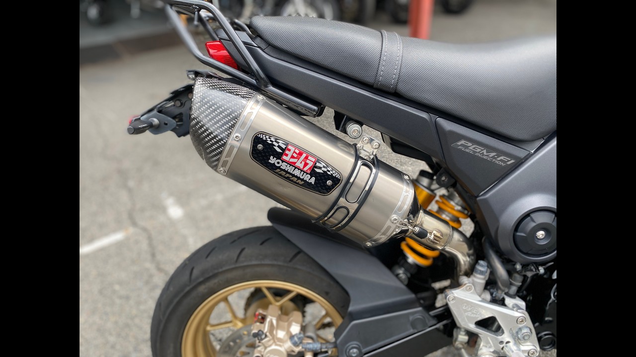 マフラー音】YOSHIMURA製 フルエキゾーストマフラー｜HONDA I GROM