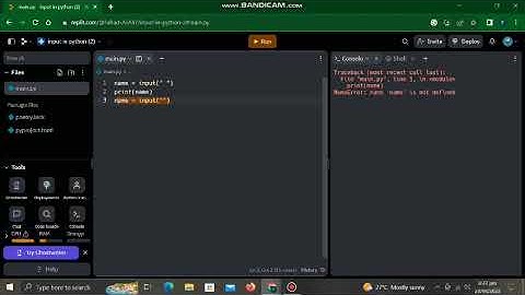Python user input | Python | replit Python | #Python #programminglife