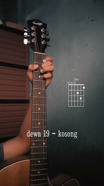 guitar chord 'Kosong - Dewa 19' #shorts
