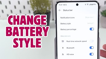 OnePlus 13 5G Guide - How To Change Battery Style