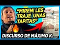 🔥 MÁXIMO SACÓ TAPAS DE CLARÍN EN PLENO ACTO y le respondió a MACRI sobre la DEUDA