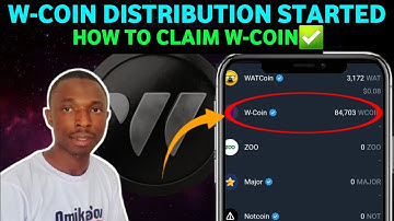 W-coin Distribution Started - How To Claim W-coin ✅
