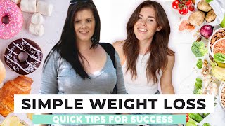 Simple, Quick & Easy Tips for Weight Loss 💫