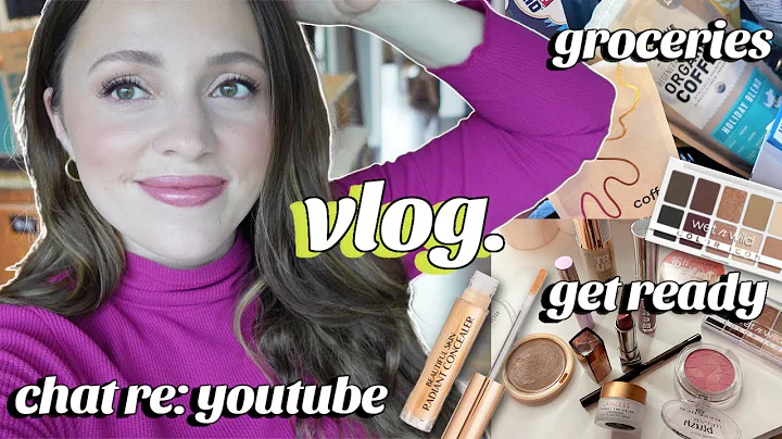VLOG // drugstore faves, grocery haul, let's chat ...
