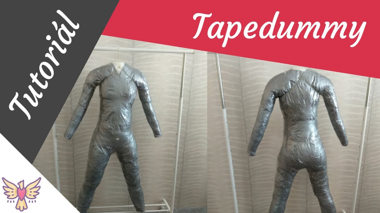 Návod - Duck Tape Dummy (Vaše vlastní figurína)