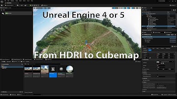 Creating Cubemaps from HDRI in Unreal Engine
