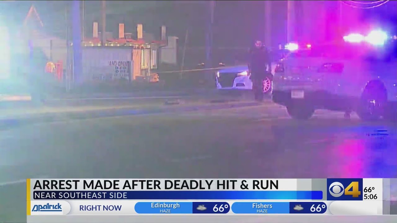 Motorcyclist killed in hit-and-run crash in Indianapolis - YouTube