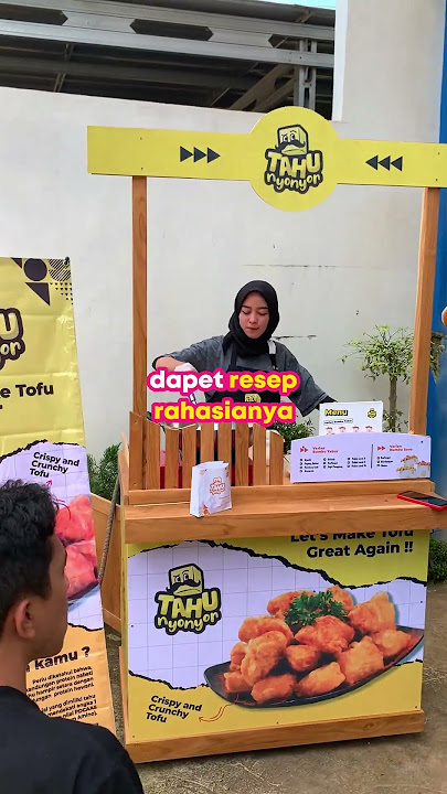 peluang usaha tahu nyonyor Makanan kekinian yang lagi viral