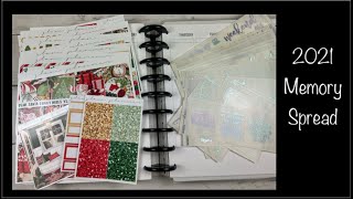 Memory Spread Glam Planner