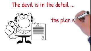 Idioms: The devil is in the detail