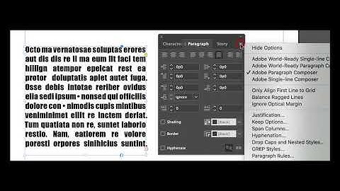 InDesign Forced Justification
