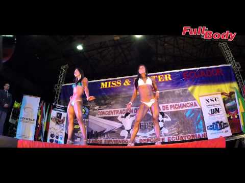 Miss Ecuador 2014 Presentación Categoría Absoluta Juvenil Bikini Fitness