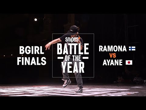 Ramona (FIN) vs Ayane (JPN) | BOTY 2018 1V1 BGIRL FINAL