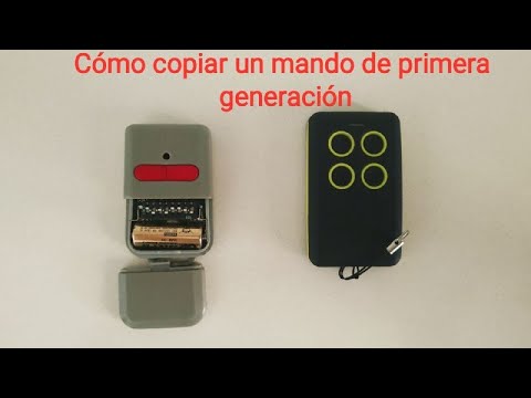 4 pasos para copiar un mando de garaje - RemoconSP