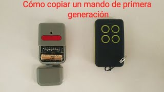 Como copiar el mando de la cochera (Clonar mando a distancia) - LSDR 