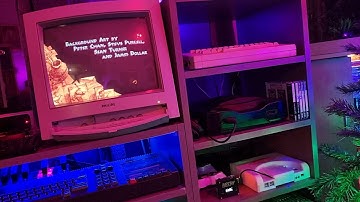 Monkey Island 2 intro - Mister Multisystem ao486 core with MT32-pi