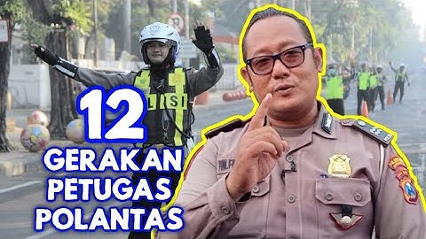 BANYAK YANG GAK PAHAM - TERNYATA BEGINI ARTINYA 12 GERAKAN POLANTAS DI JALAN