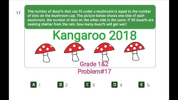 Math Kangaroo 2018 Grade 1&2 Problem#17