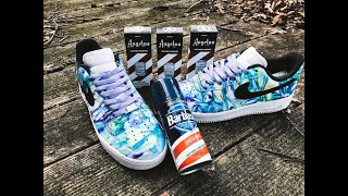 CUSTOM MARBLE DYE AF1s