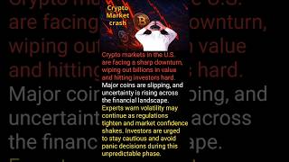 US Crypto Market Crash 2026 🚨 Billions Lost as Bitcoin &amp; Altcoins Plunge!#breakingnews #usnews