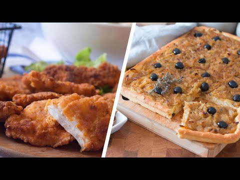 🌞 American Fried Chicken VS Pissaladière: 2 Irresistible RECIPES, Sunny Weekend Picnic