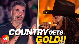 They Sang COUNTRY...And Got the GOLDEN BUZZER! ⭐️