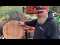 TREASURE from TRAGEDY!! Milling Burned Wildfire Logs Into BEAUTIFUL Beams