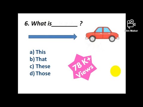This, that, these & those Quiz || Concept Clear