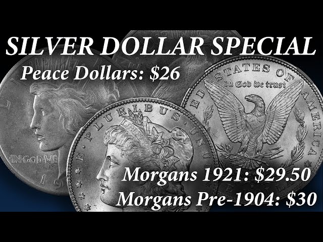 Special on SILVER Dollars