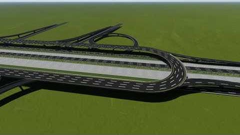 Proposed Road Way, Bridge and Rotary